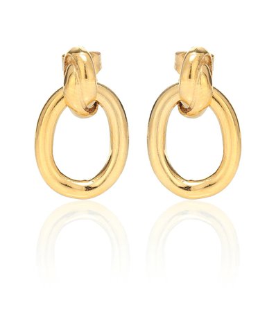Tilly Sveaas - Gold-plated earrings | Mytheresa