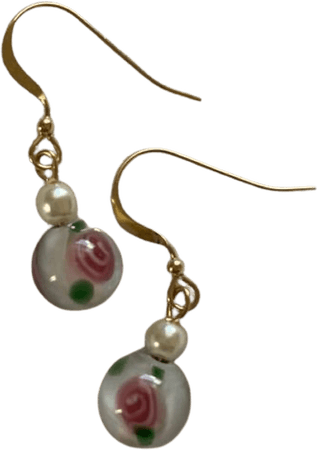 fleur rose earring - adiana