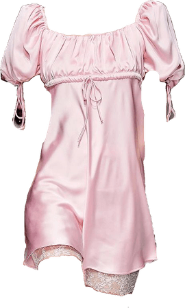 pink dress baby doll