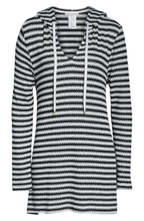 La Blanca Slouchy Hooded Sweater Cover-Up Tunic (Nordstrom Exclusive) | Nordstrom