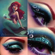 little mermaid simple makeup look - Google Search