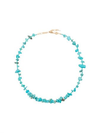 Anni Lu Turquoise Reef Beaded Necklace
