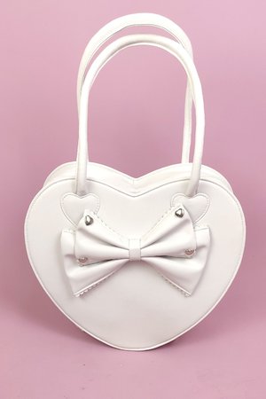 Lolita Bag "Big Heart" in White