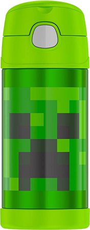 Amazon.com: Thermos Funtainer 12 Ounce Bottle, Minecraft: Kitchen & Dining