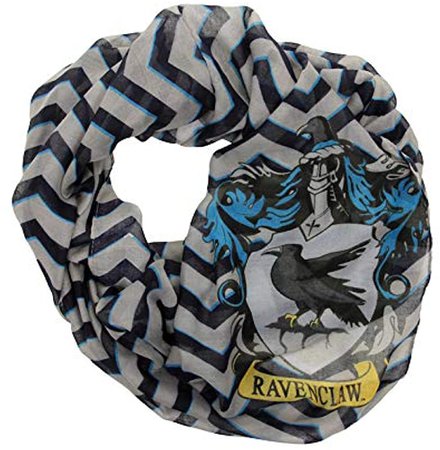 Amazon.com: Harry Potter Ravenclaw House Lightweight Infinity Scarf for adults, teens and kids: Clothing