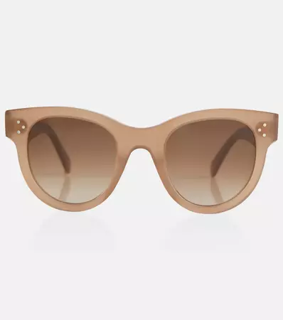 D Frame Acetate Sunglasses in Brown - Celine Eyewear | Mytheresa