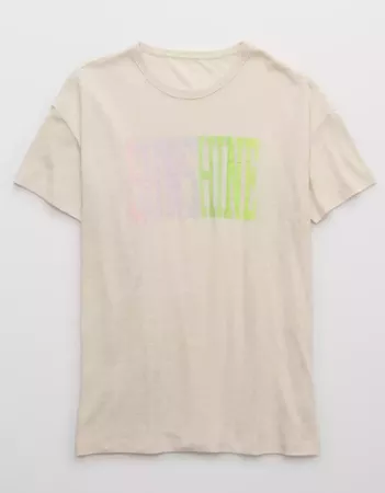 Aerie Breezy Graphic Boyfriend T-Shirt