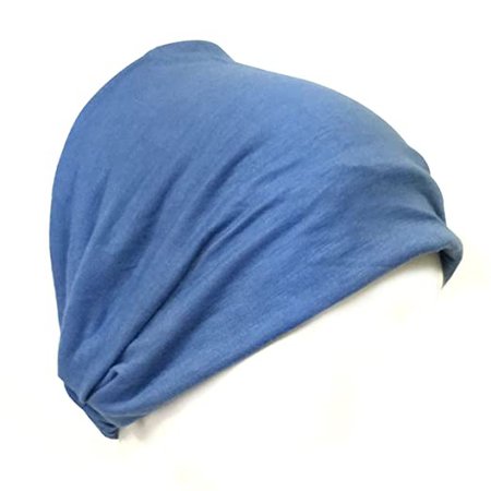 Wrapables Wide Fabric Headband, Blue at Amazon Women’s Clothing store
