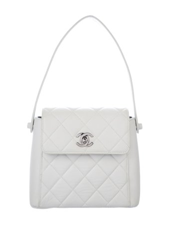 CHANEL VINTAGE QUILTED HANDLE BAG
