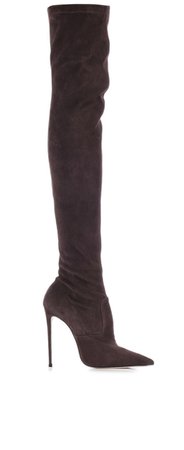 Le Silla over the knee boot brown