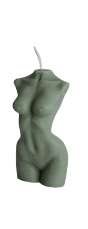 green body candle