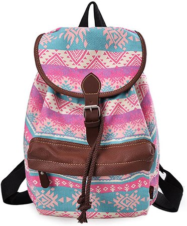 Amazon.com | Douguyan Lightweight Backpack for Teen Young Girls Cute Backpack Print Rucksack Black 163 | Kids' Backpacks