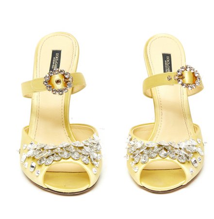 yellow heels