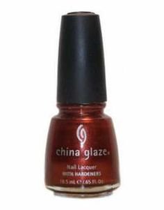 china glaze: radiant rust nail polish
