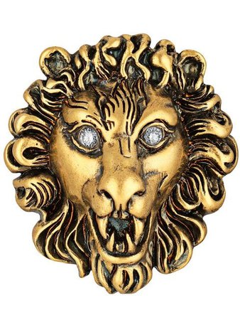 Gucci Lion Head Earrings