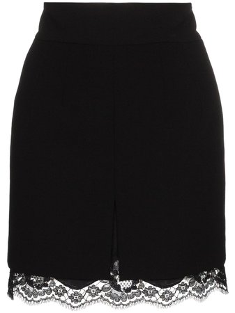 Dolce & Gabbana Lace Trim Skirt - Farfetch