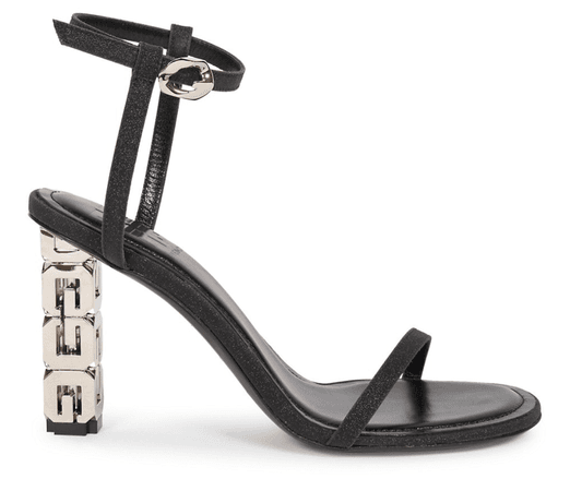 Givenchy G Cube Glitter Sandals