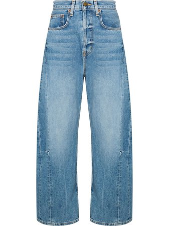 B SIDES Lasso pieced-outseam Denim Jeans - Farfetch