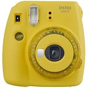 Fujifilm Instax Mini 9 16632972 Instant Film Camera, Yellow
