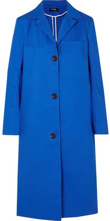 Kwaidan Editions - Bonded Cotton-blend Coat - Blue