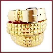 Spiky Gold Studded Belt https://www.ebay.com/itm/162593139108