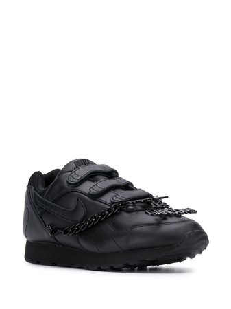 Black Comme Des Garçons X Nike Outburst Sneakers | Farfetch.com