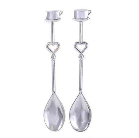 LOVE Drink High Tea Coffee Spoon Bridal Shower Wedding Gifts Party Favor