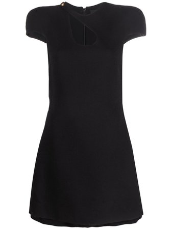Versace cut-out Detail Mini Dress - Farfetch