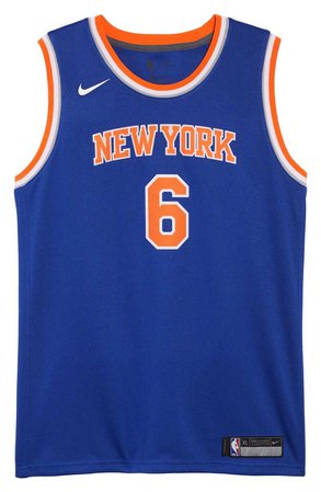 New York Knick’s Kristaps Porzingis Basketball Jersey