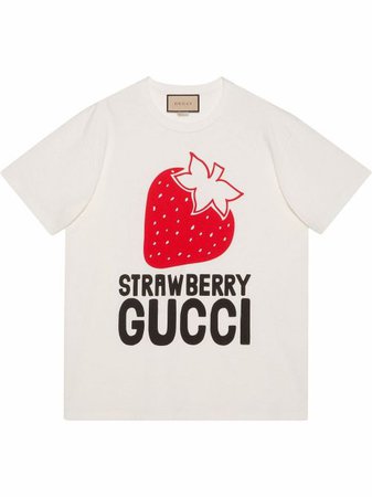 Playera Strawberry Gucci Gucci - Compra online - Envío express, devolución gratuita y pago seguro