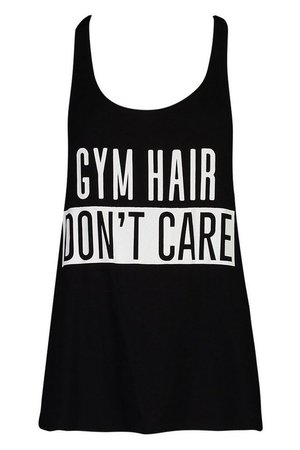 Fit Lets Work It Out Slogan Gym Vest | Boohoo