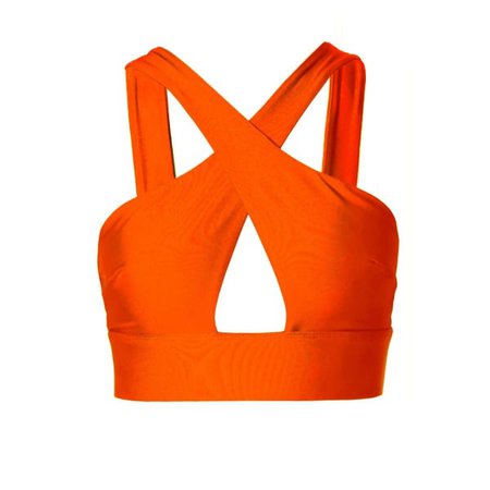 Isla Neon Orange Top (L) | Aggi