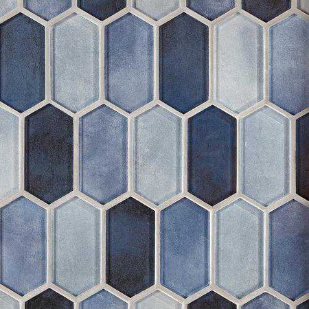 Navy Pier Glass Mosaic - 12 x 10 - 100463215 | Floor and Decor