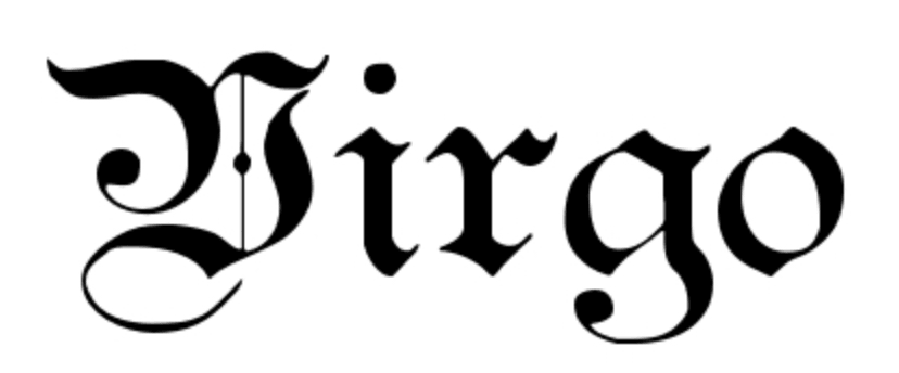 virgo font