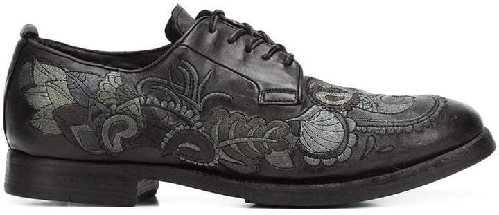 Sartori Gold embroidered derby shoes
