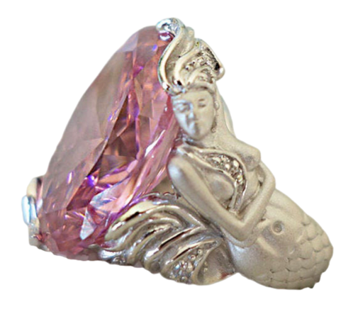 pink mermaid ring