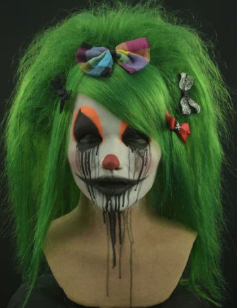 silicone killer clown mask - Google Search