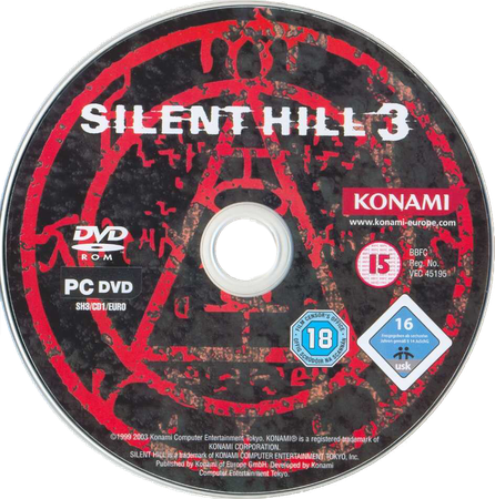 silent hill 3 disc