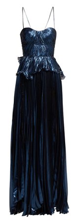 Maria Lucia Hohan Blue Silk Gown