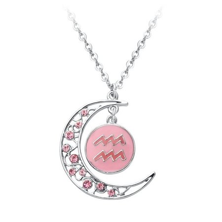 pink moon necklace aquarius 1