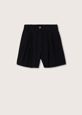 Pockets cotton shorts - Women | Mango USA