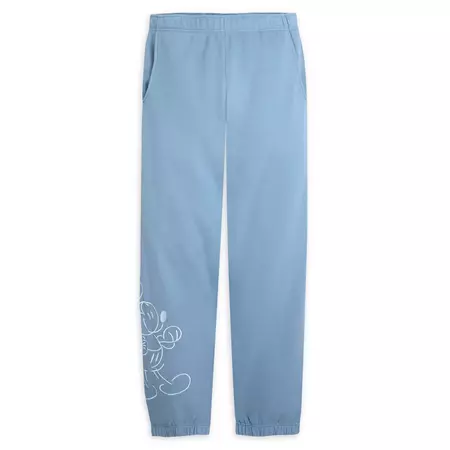 Mickey Mouse Genuine Mousewear Sweatpants for Adults – Blue | shopDisney