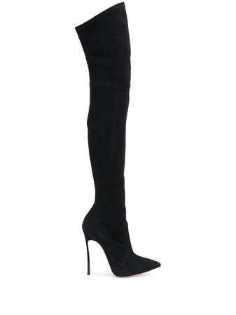 Casadei over-the-knee Blade boots - FARFETCH