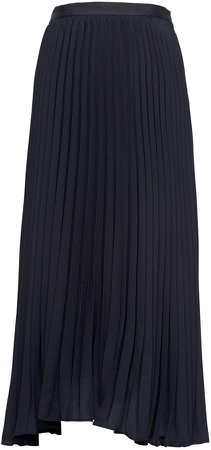 Petite Pleated Midi Skirt