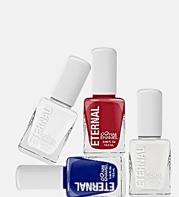 red white blue nail polish