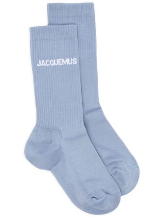 Jacquemus logo-jacquard Ribbed Socks - Farfetch