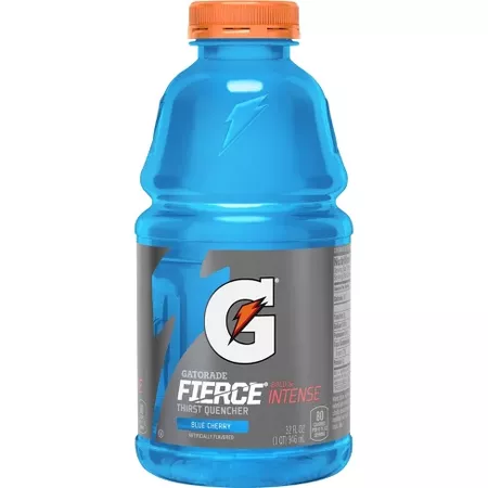 Gatorade Fierce Blue Cherry Sports Drink - 32 fl oz Bottle : Target