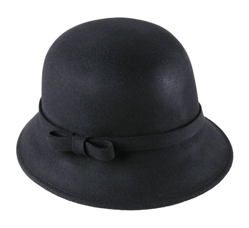 black Cloche - Hats Classic Italy