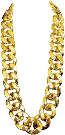 Amazon.com: Hip Hop Big Chunky Chain Necklace 32" : Clothing, Shoes & Jewelry