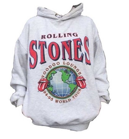 rolling stones hoodie